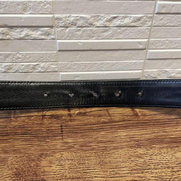 Chanel Bicolore Matelasse Coco Mark Buckle Belt Black - Picture 7 of 10